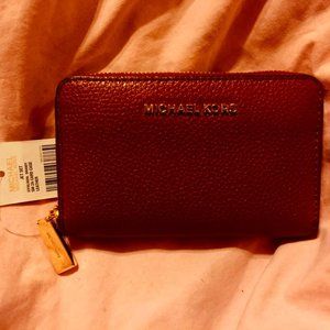 Michael Kors Wallet/ Cardholder (Red)